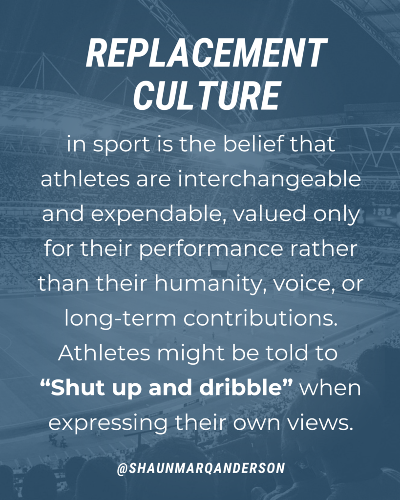 What is Replacement Culture in Sport?
